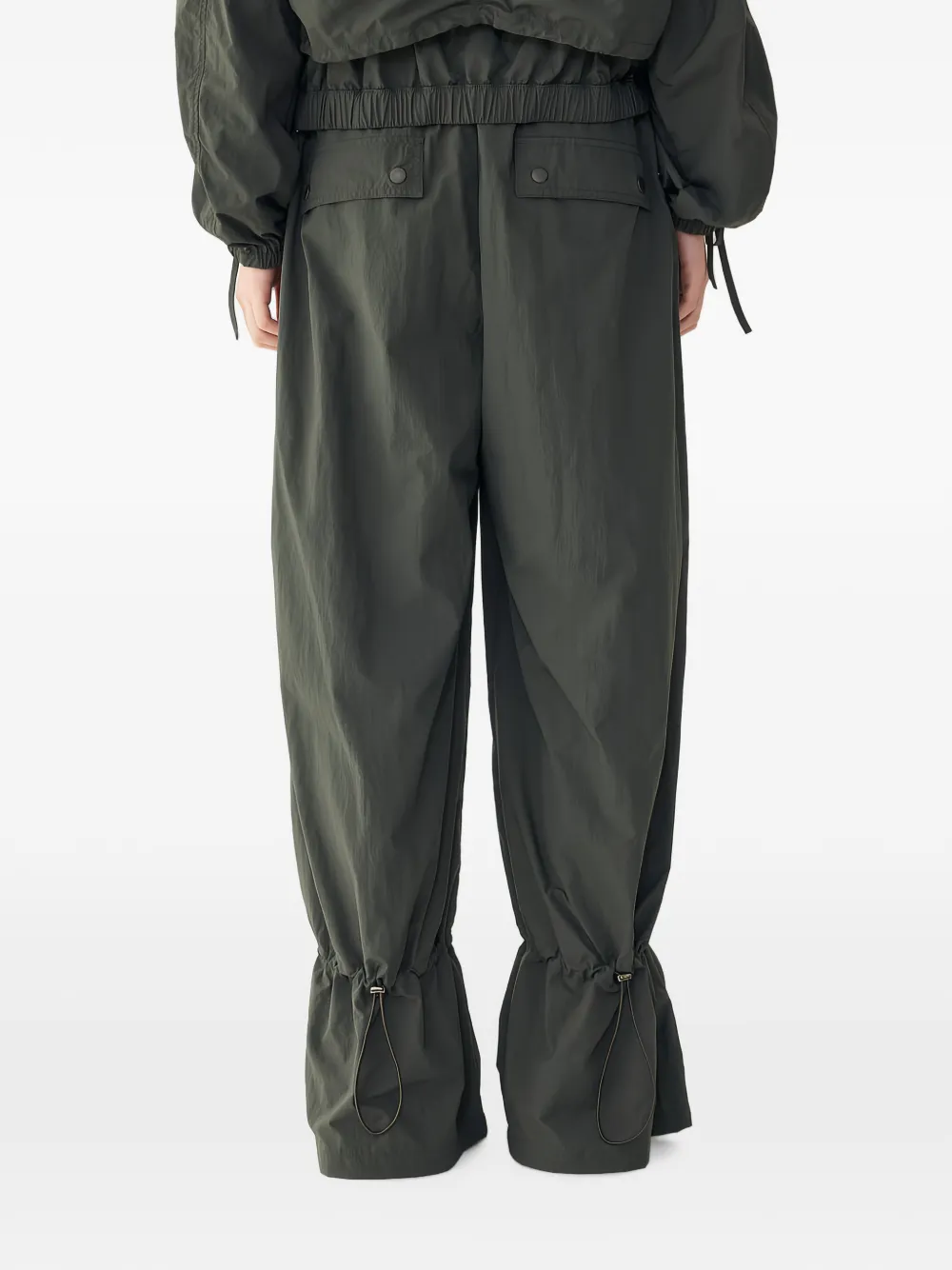 TOMBOY Broek met wijde pijpen Grijs