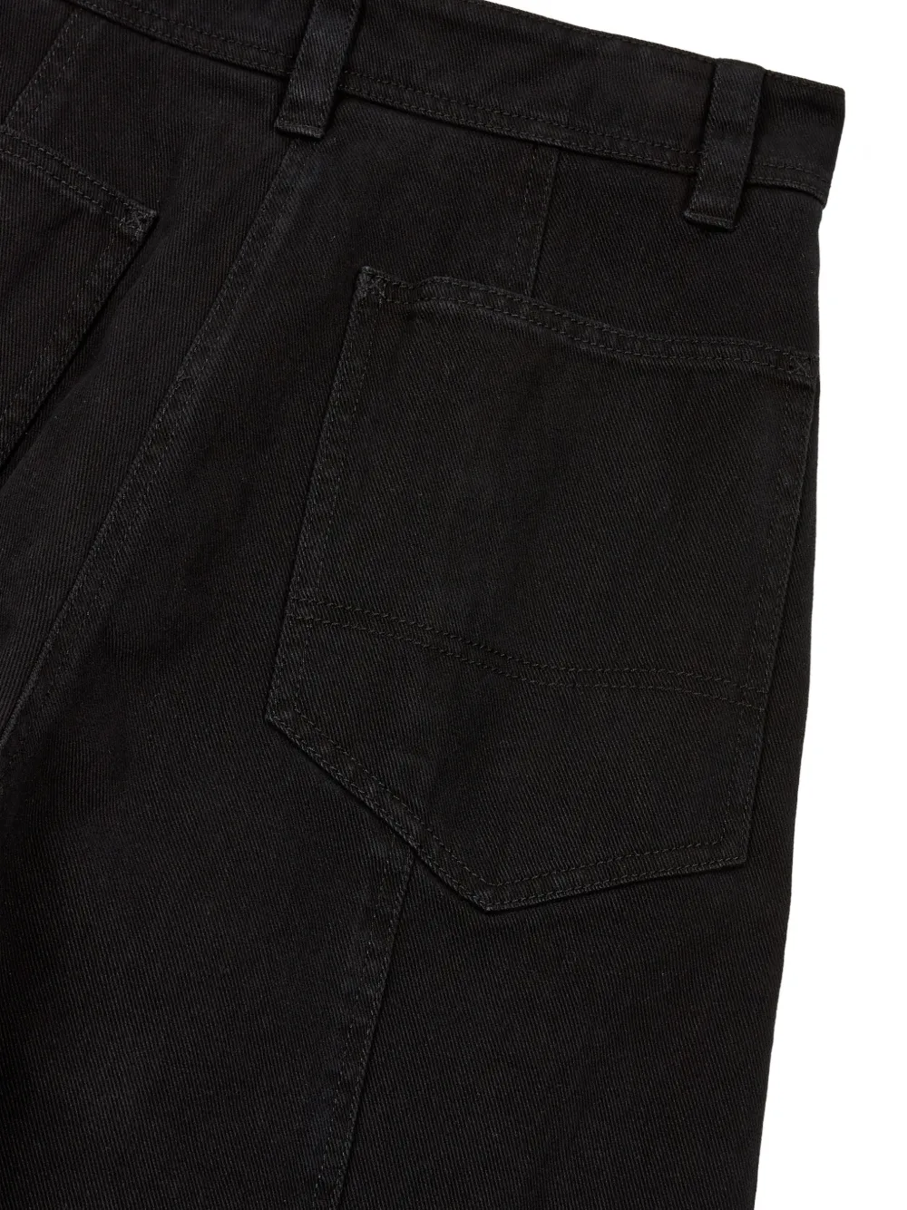 TOMBOY Baggy broek met vlakken Zwart