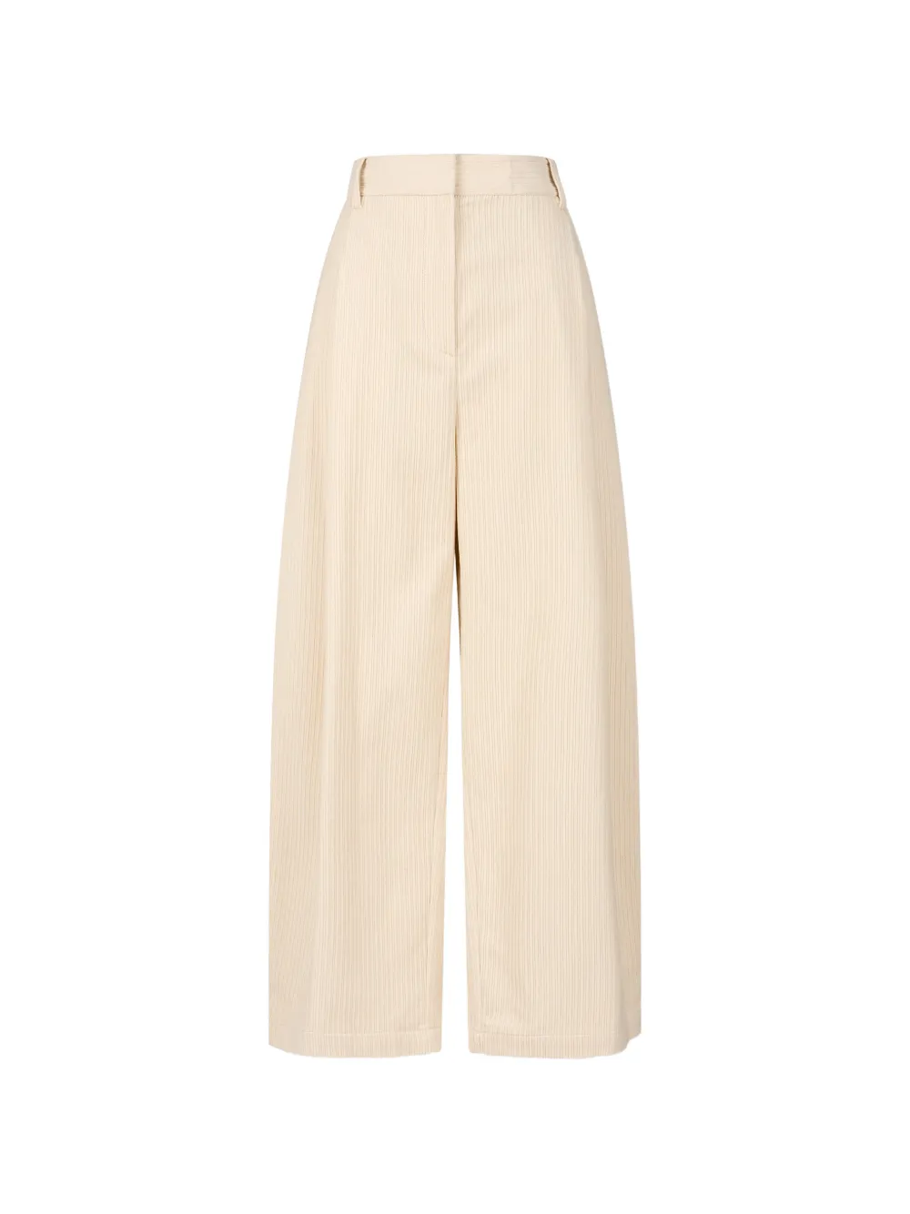 TOMBOY corduroy pintuck trousers