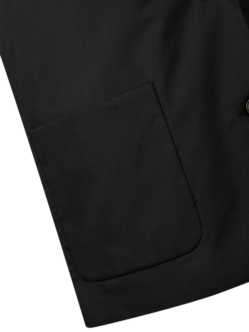 TOMBOY Blazer met enkele rij knopen Zwart