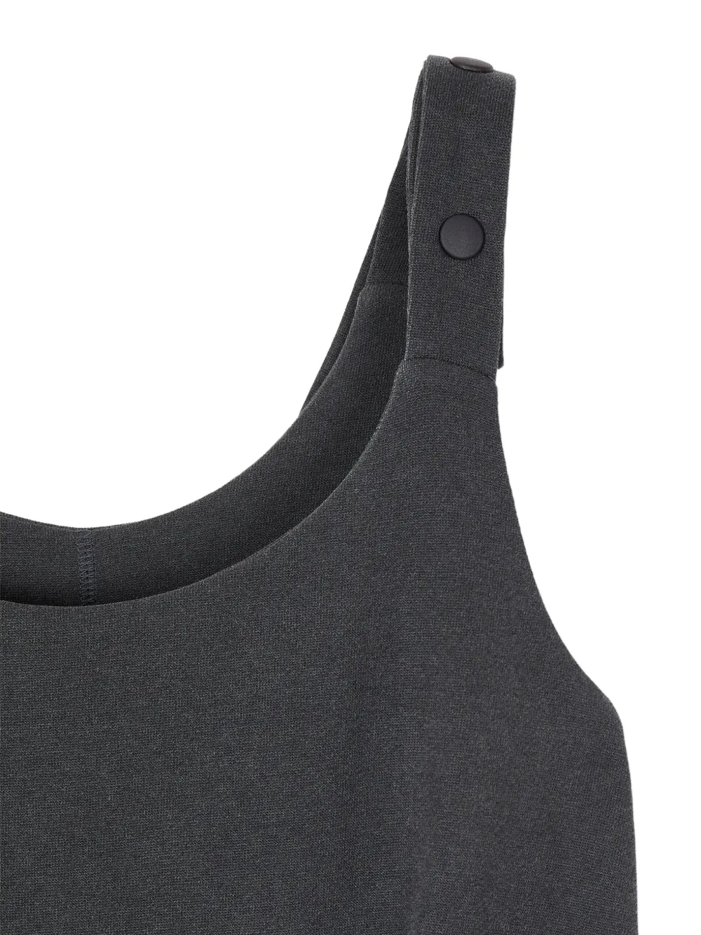TOMBOY Pinafore maxi-rok met knoopdetail Grijs