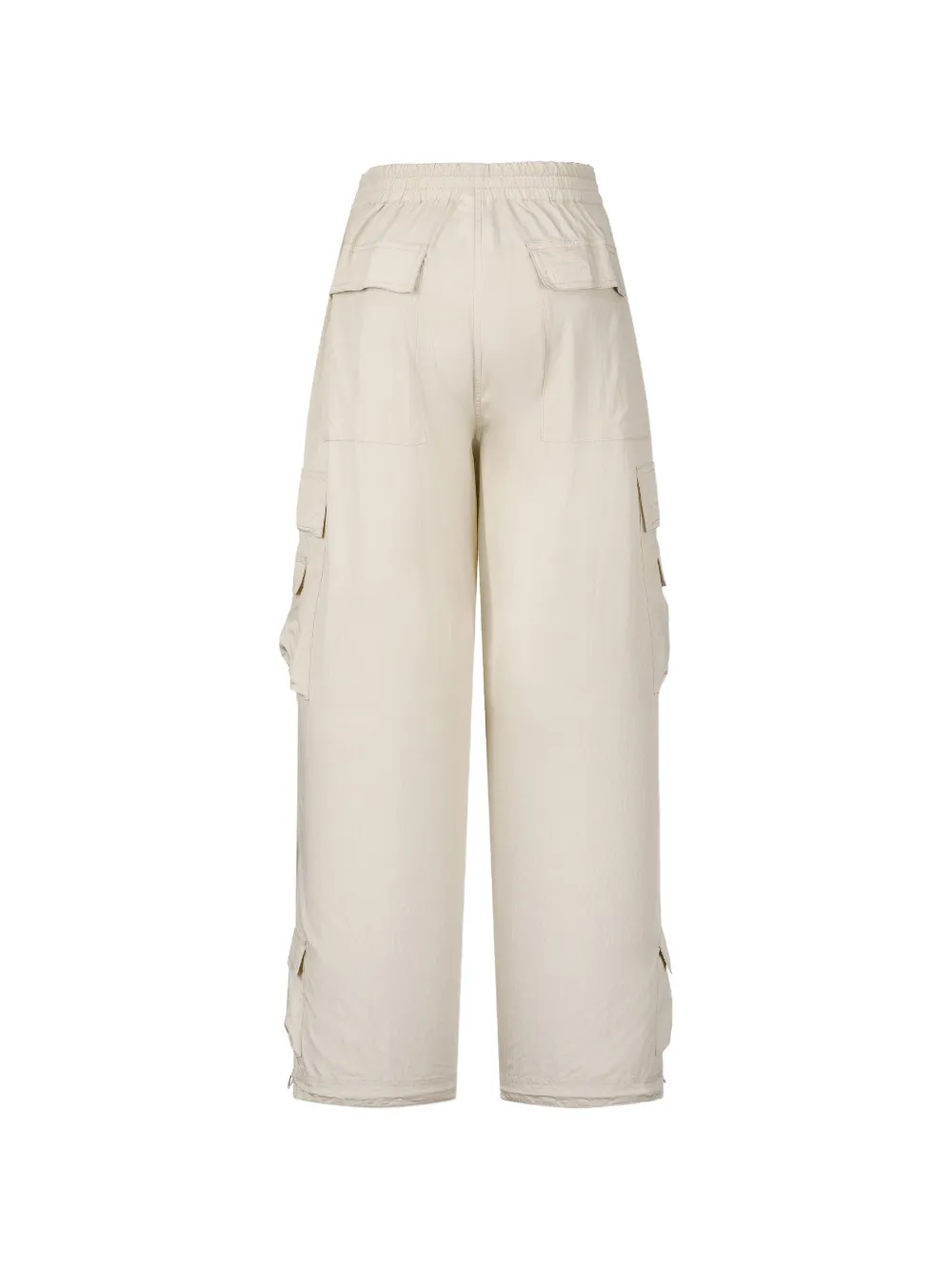 TOMBOY Cargo broek met klittenband Beige