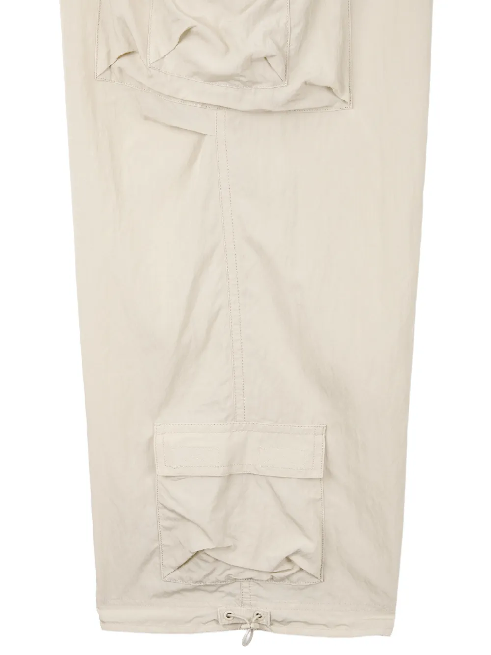 TOMBOY Cargo broek met klittenband Beige