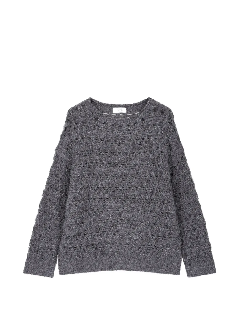 TOMBOY fishnet-knit sweater