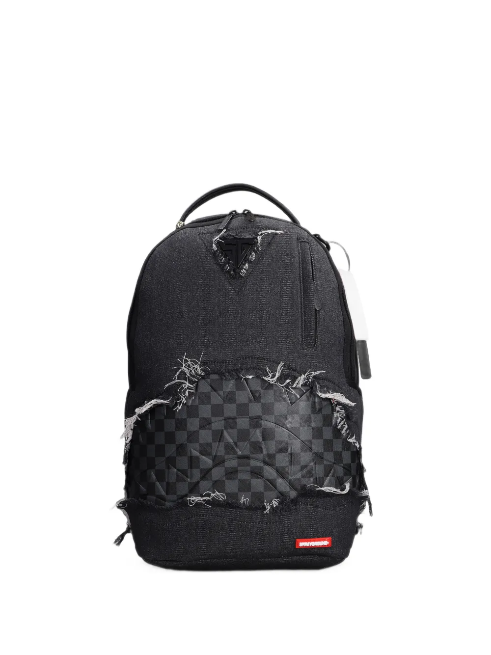 Sprayground sac à dos Superhero à effet usé - Noir