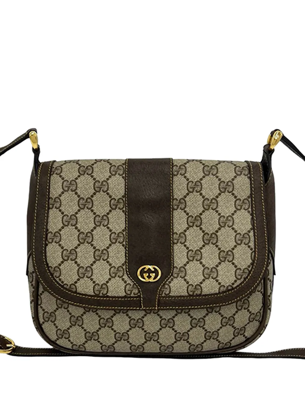 Gucci Pre-Owned 20th Century GG Supreme crossbody bag - Toni neutri