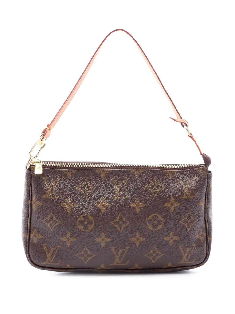 Louis Vuitton Pre-Owned Borsa a spalla Pochette Accessoires con monogramma 2001 - Marrone