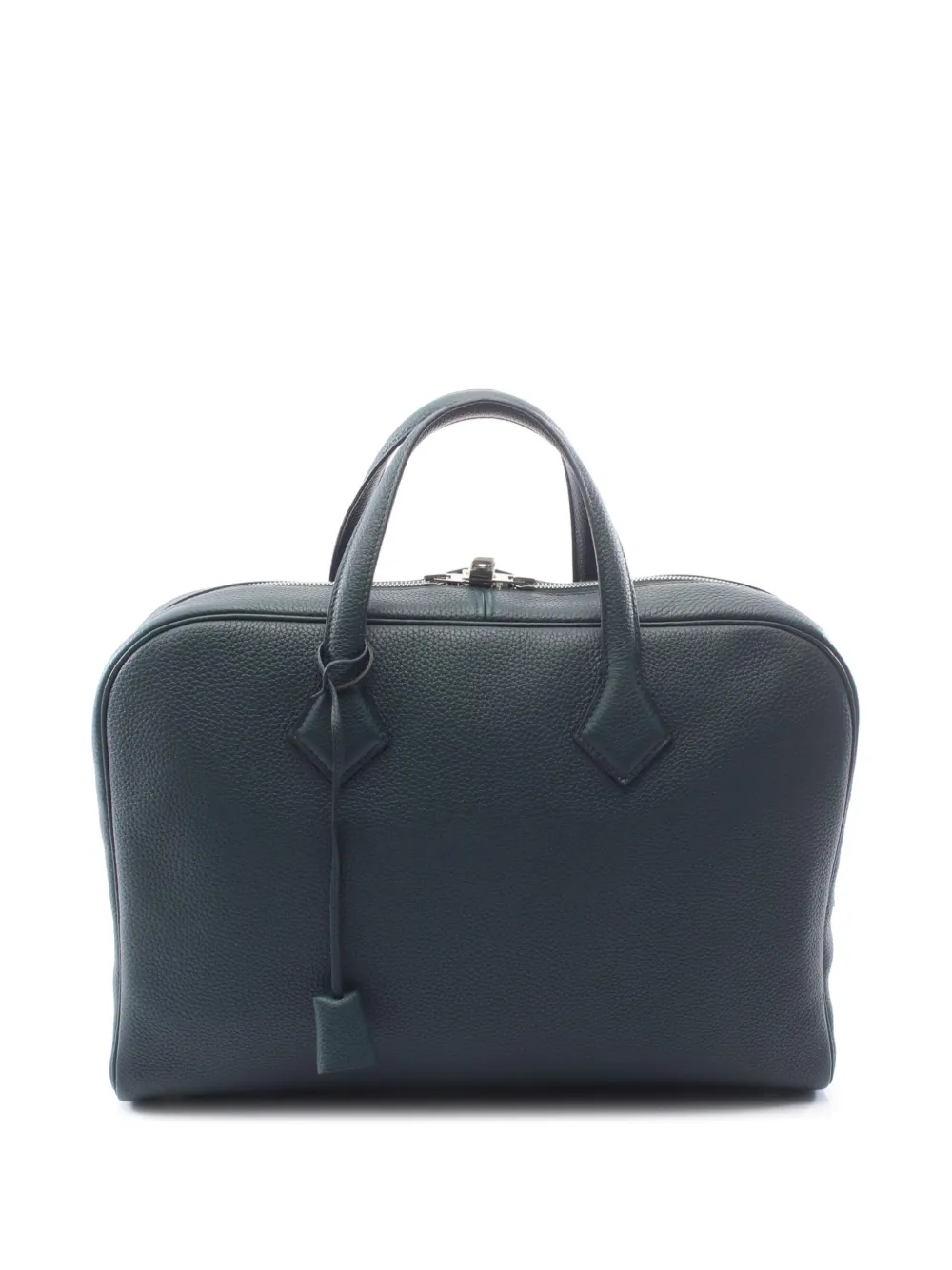 Hermès Pre-Owned Portadocumenti Victoria II 12H in pelle Togo 2019 - Verde