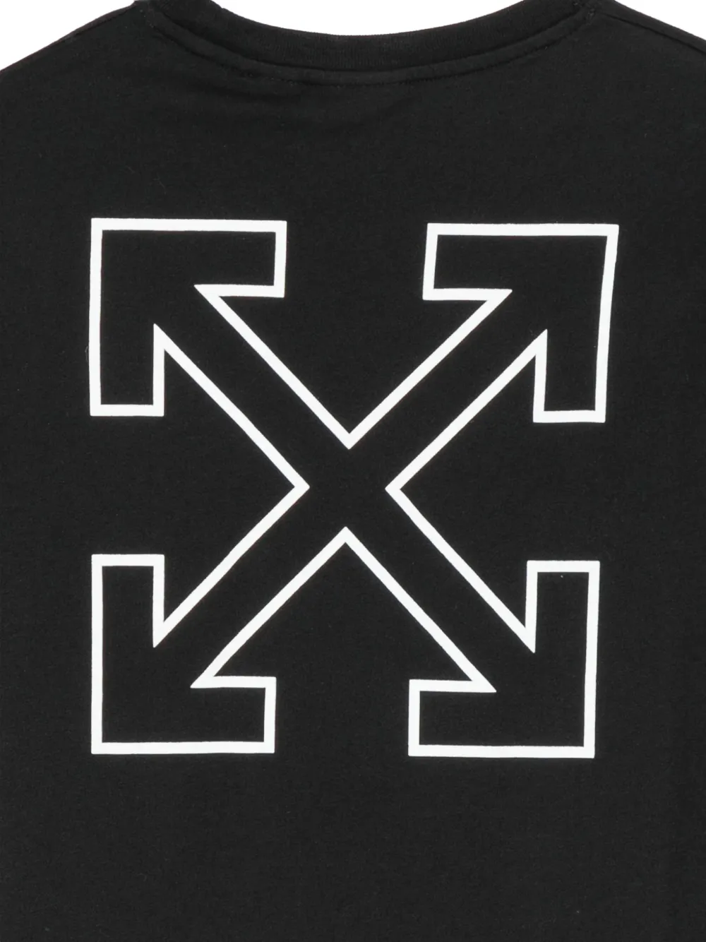 Off-White Kids Twee Arrows T-shirten met logoprint Zwart