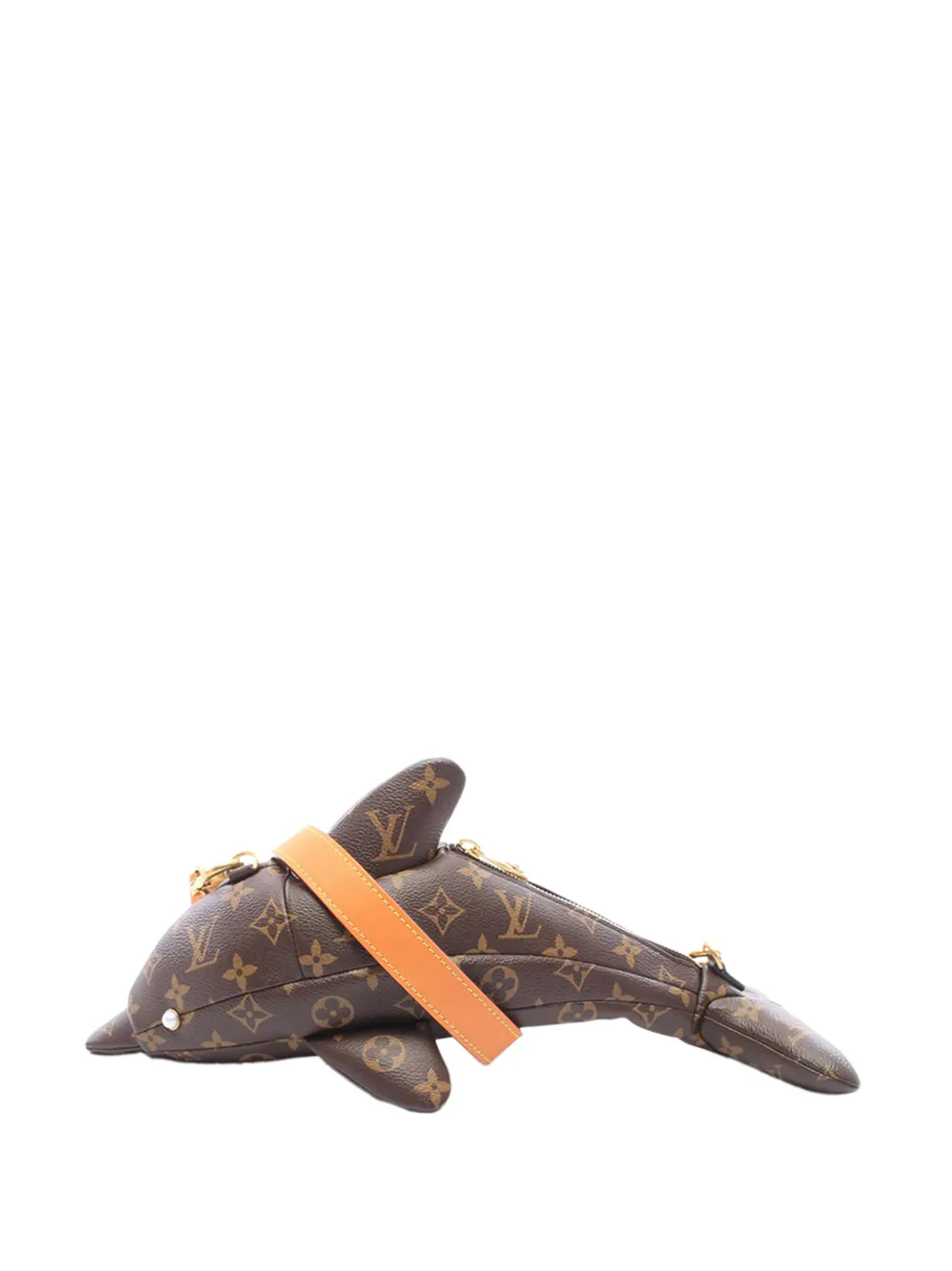 Louis Vuitton Pre-Owned Borsa a tracolla Dolphin con monogramma 2010-2026 - Marrone