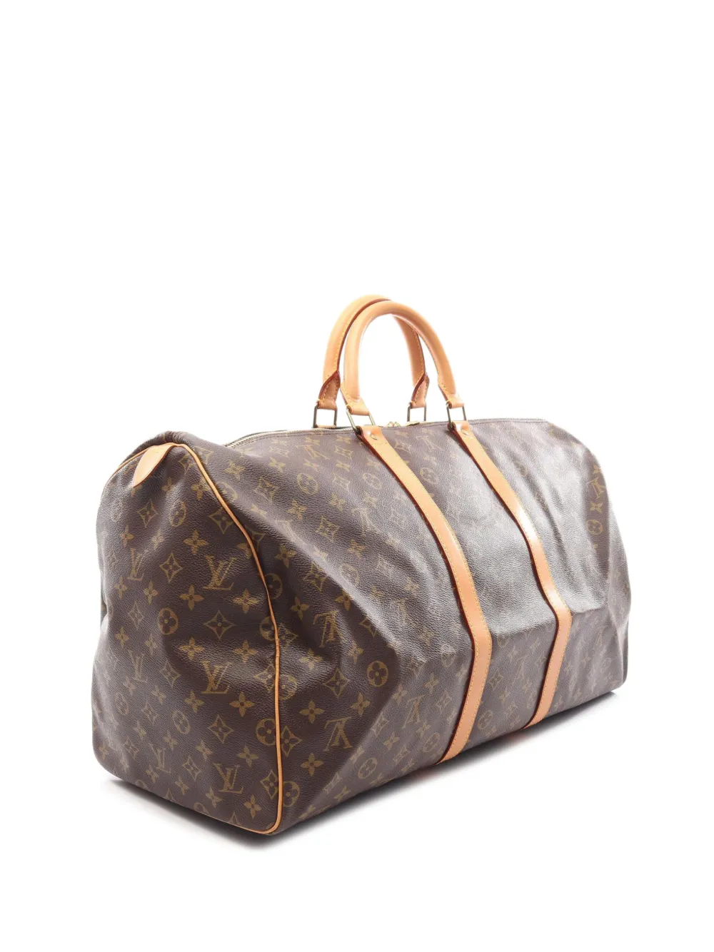 Louis Vuitton Pre-Owned 1991 Monogram Keepall 55 reistas Bruin