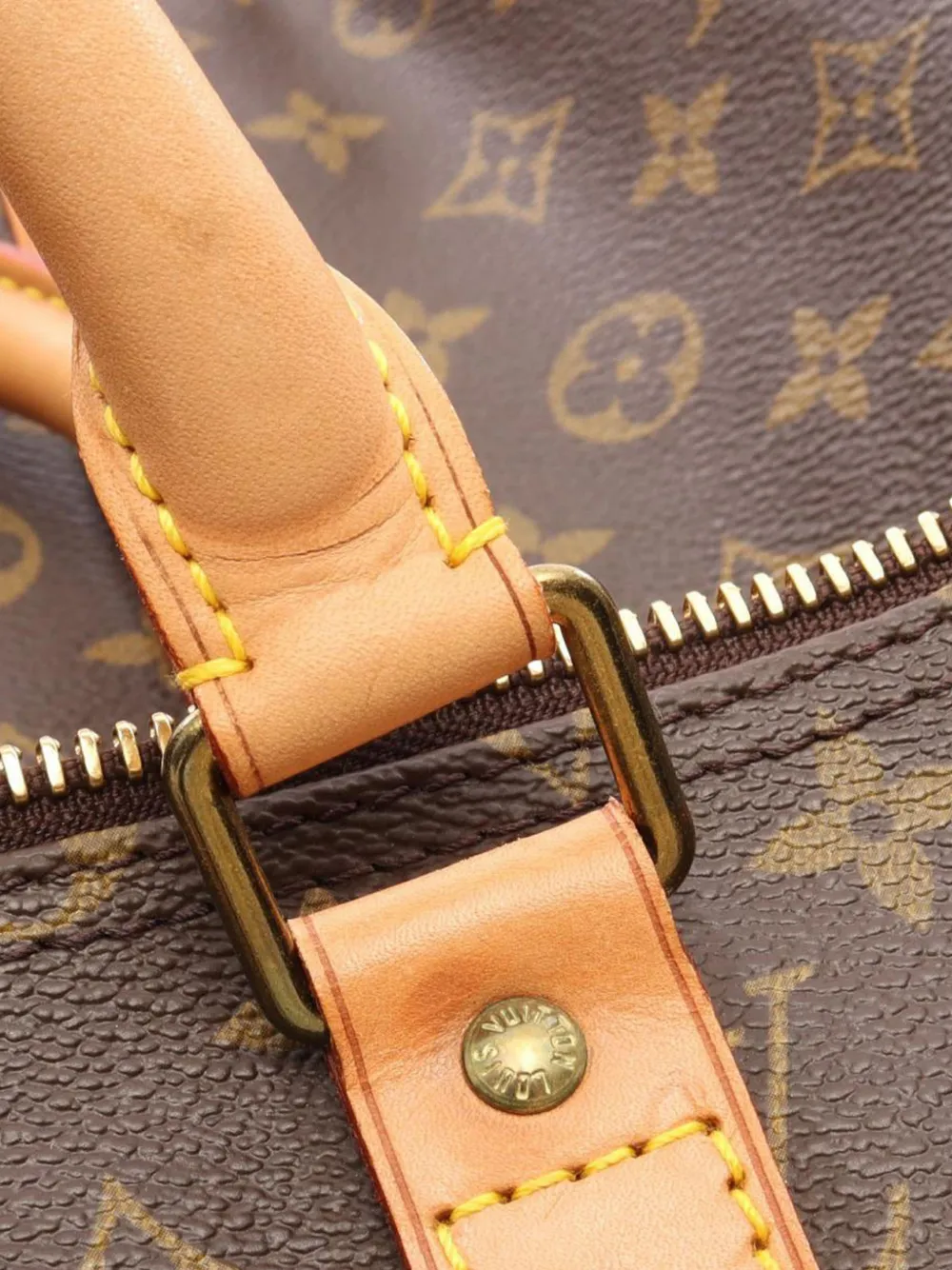 Louis Vuitton Pre-Owned 1991 Monogram Keepall 55 reistas Bruin