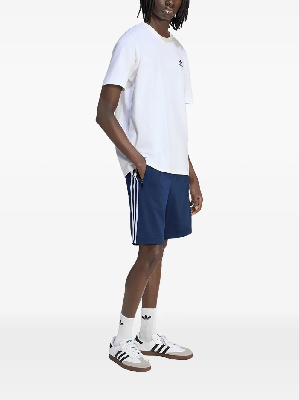 adidas Firebird shorts Blauw