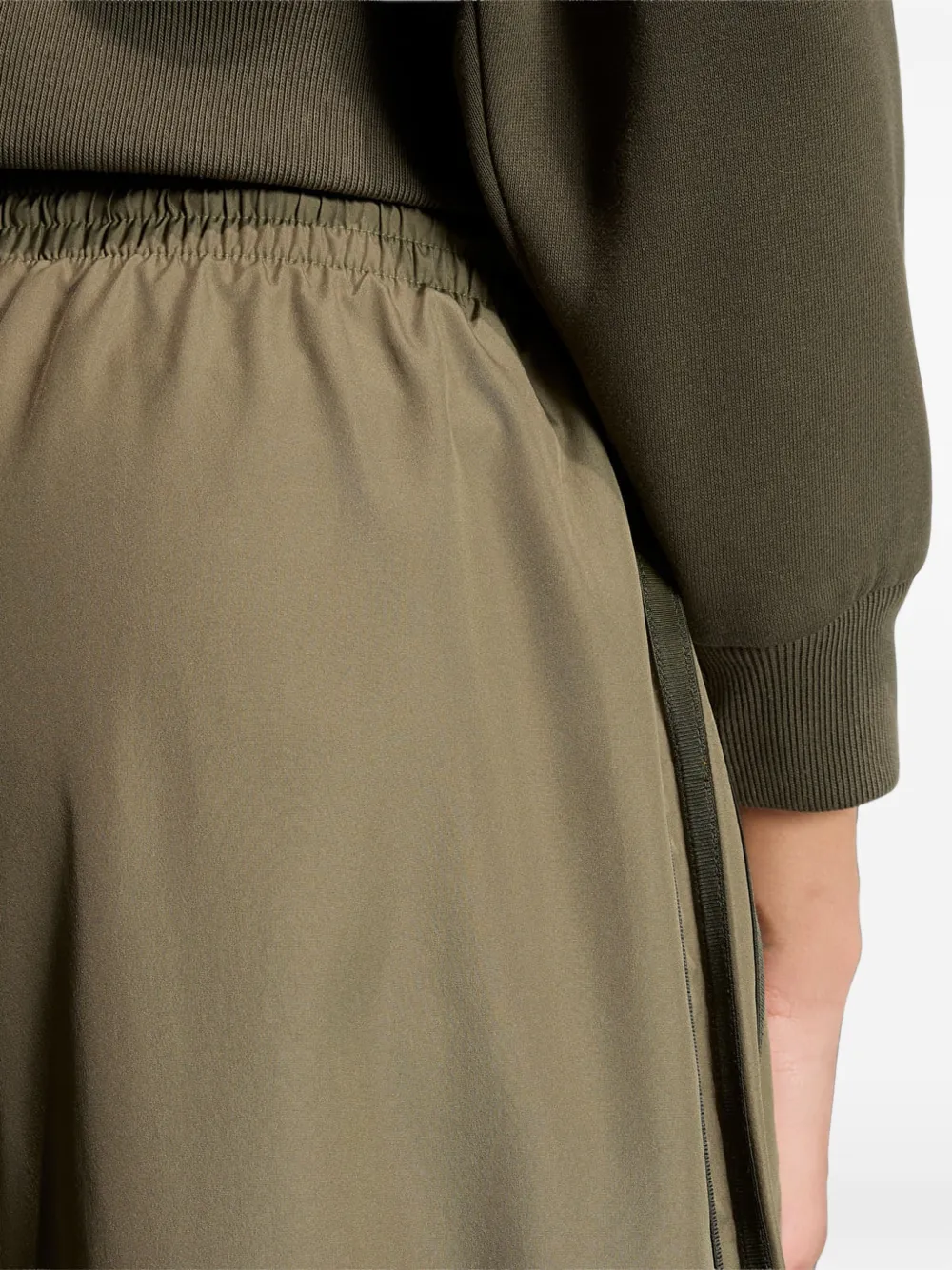 adidas Firebird Adilenium side-stripe track pants Groen