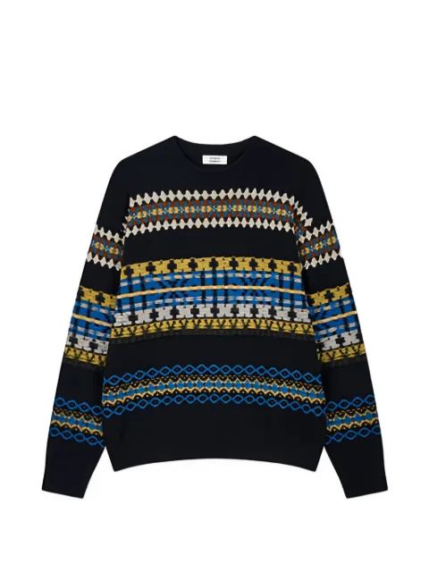 TOMBOY jacquard-knit sweater