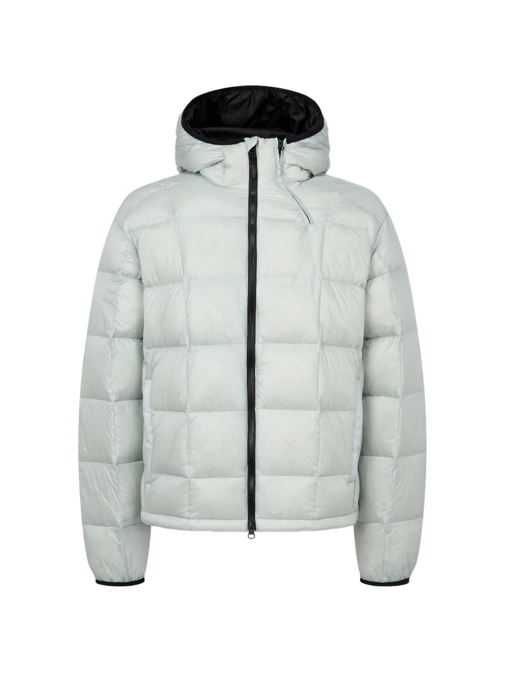 TOMBOY quilted hooded jacket - Blau