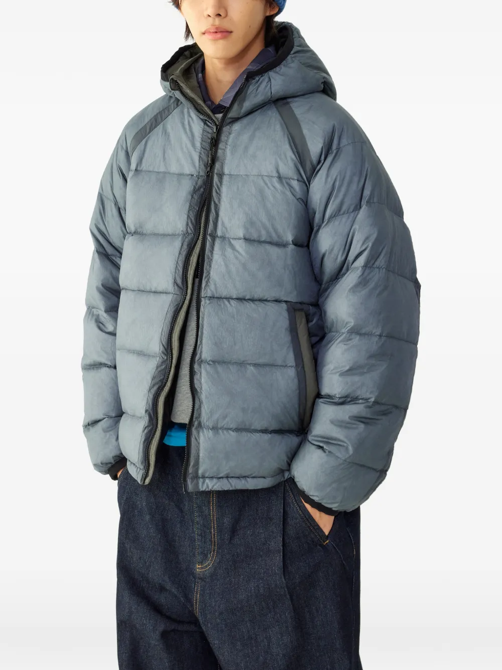 TOMBOY Donsjack met capuchon Blauw