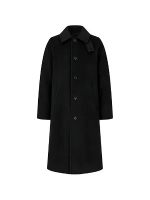 Courrèges ダブルトレンチコート | ブラック | FARFETCH JP