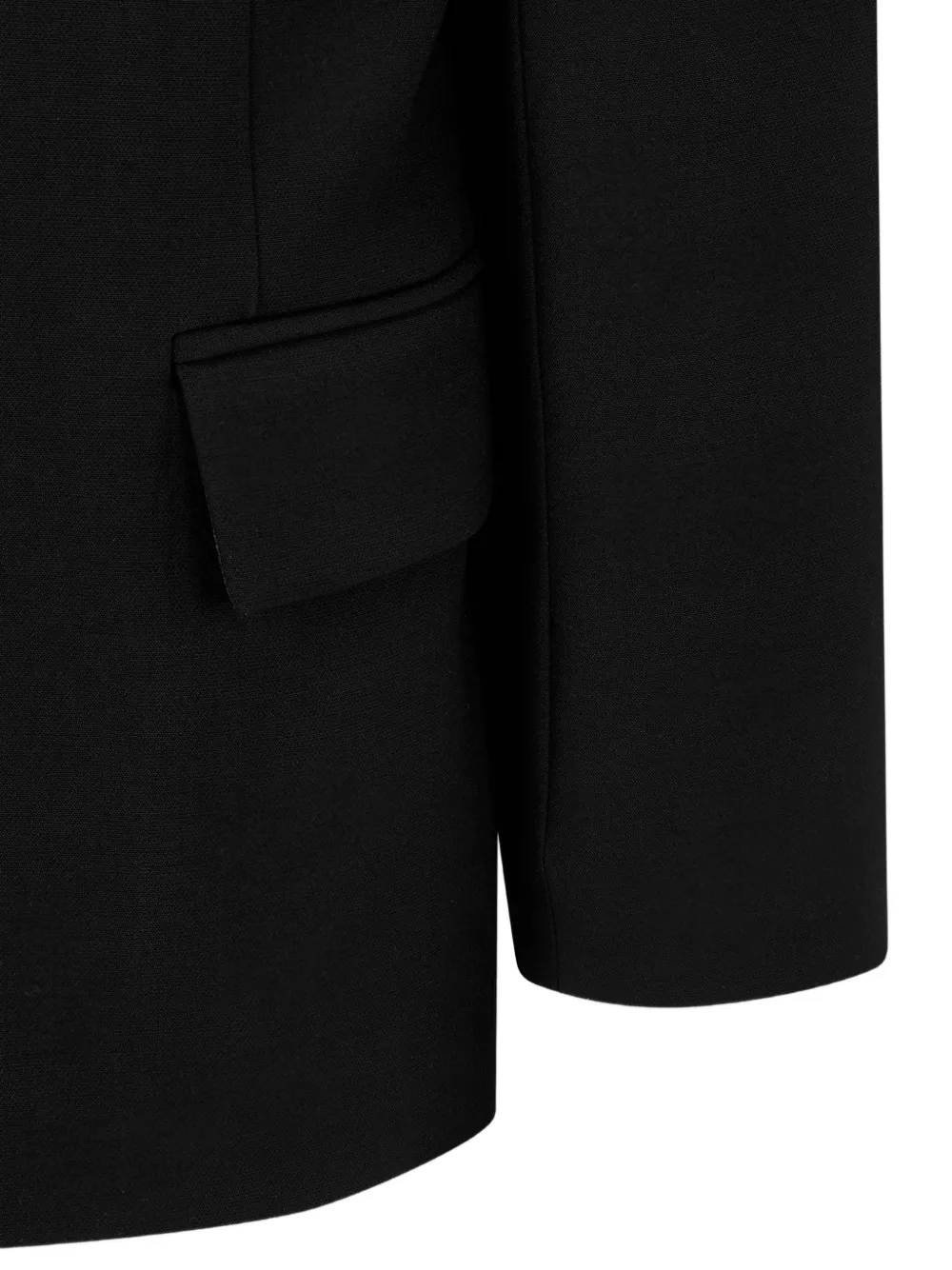 TOMBOY Blazer met enkele rij knopen Zwart