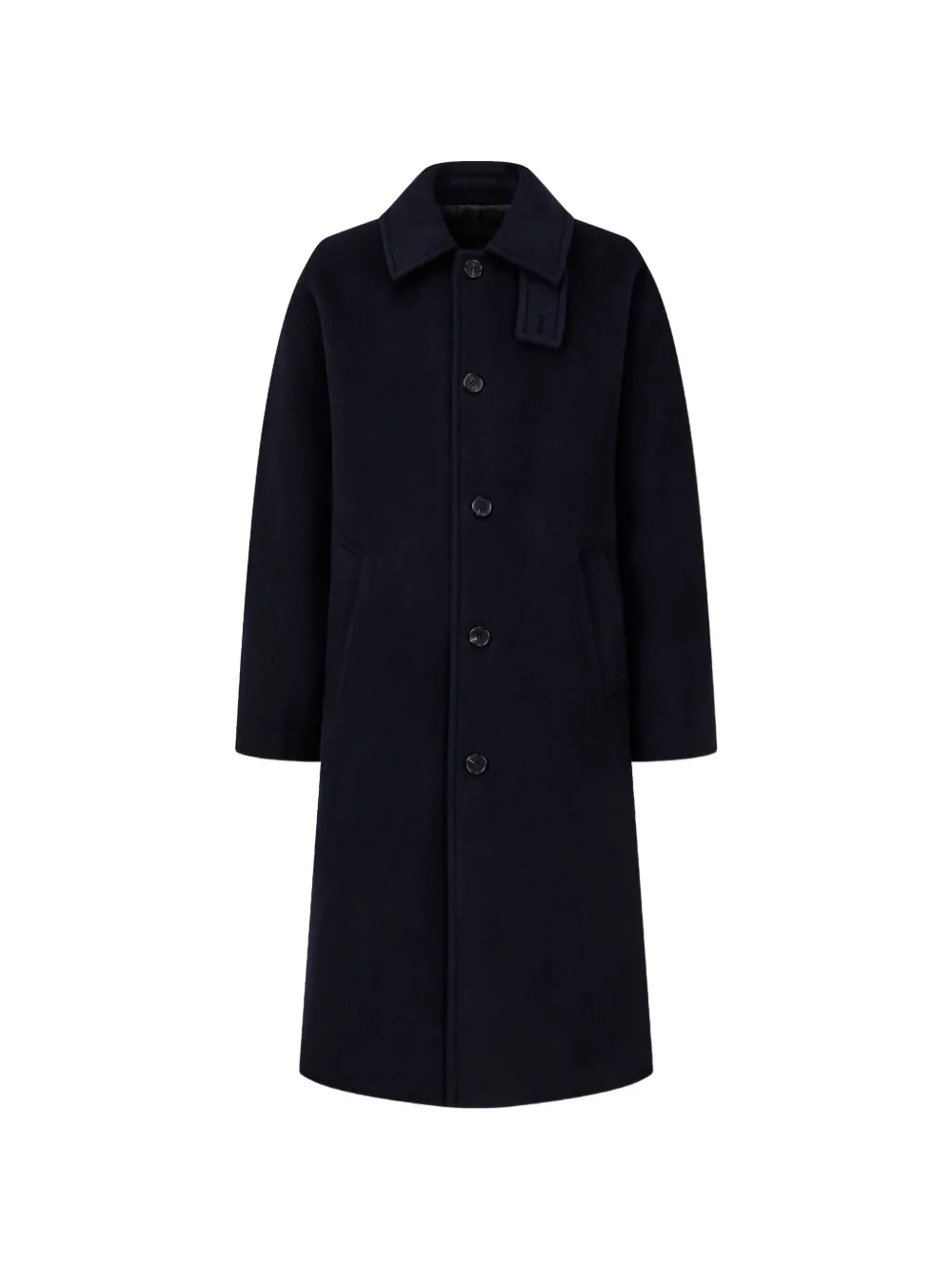 TOMBOY Balmacaan wool coat - Blu