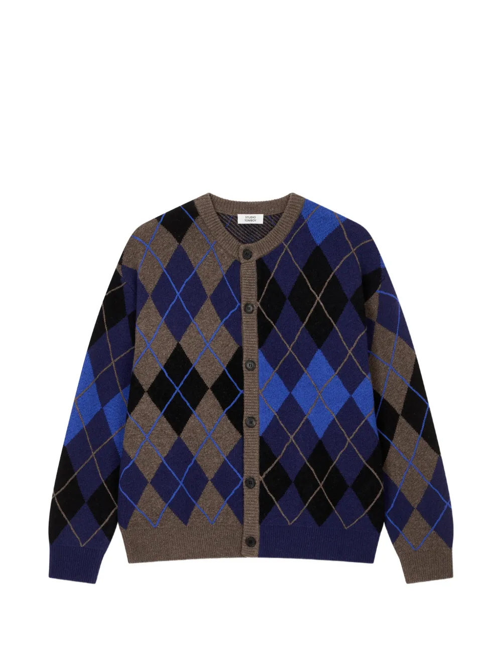 TOMBOY round-neck cardigan