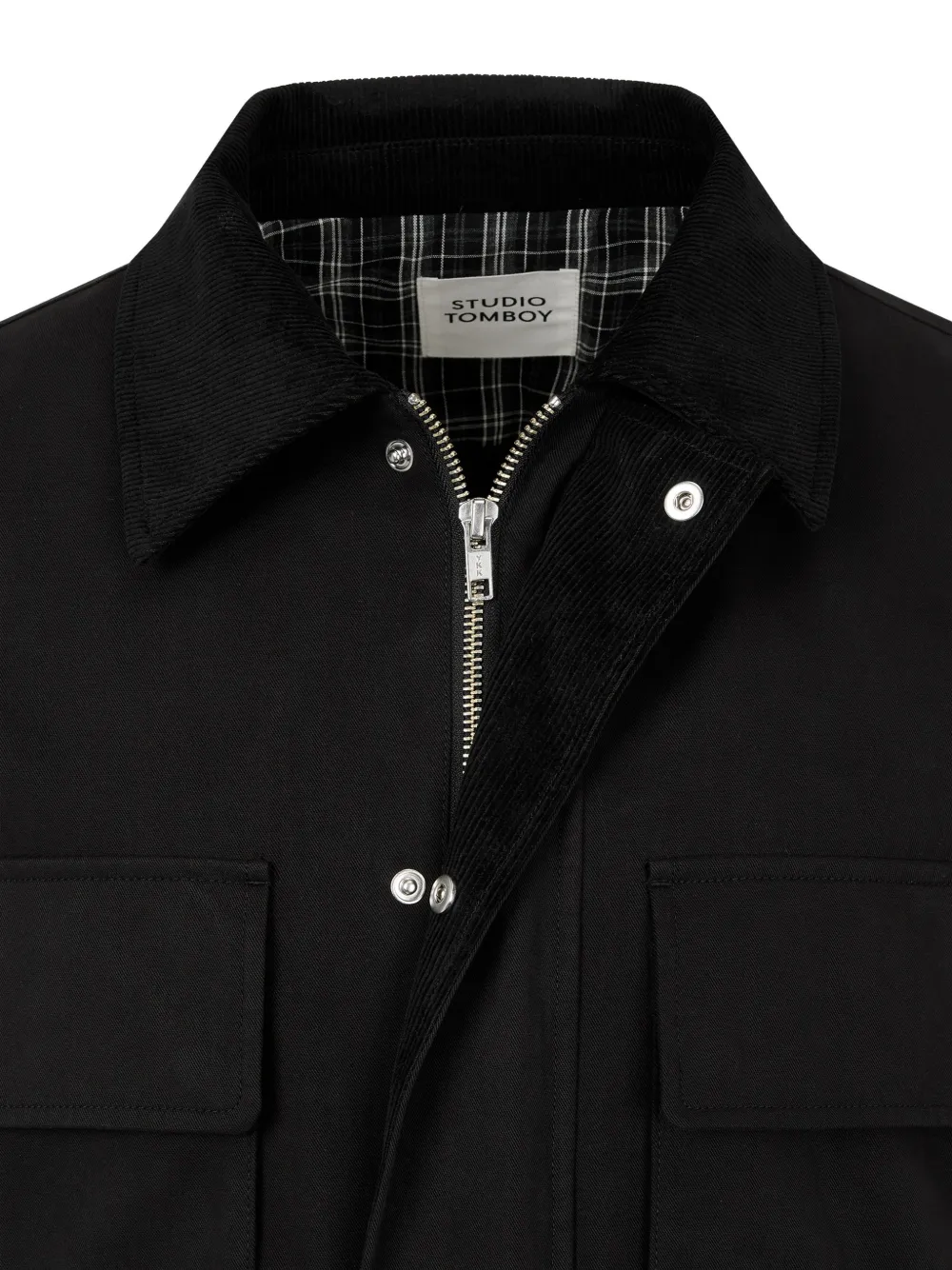 TOMBOY Denim jack Zwart