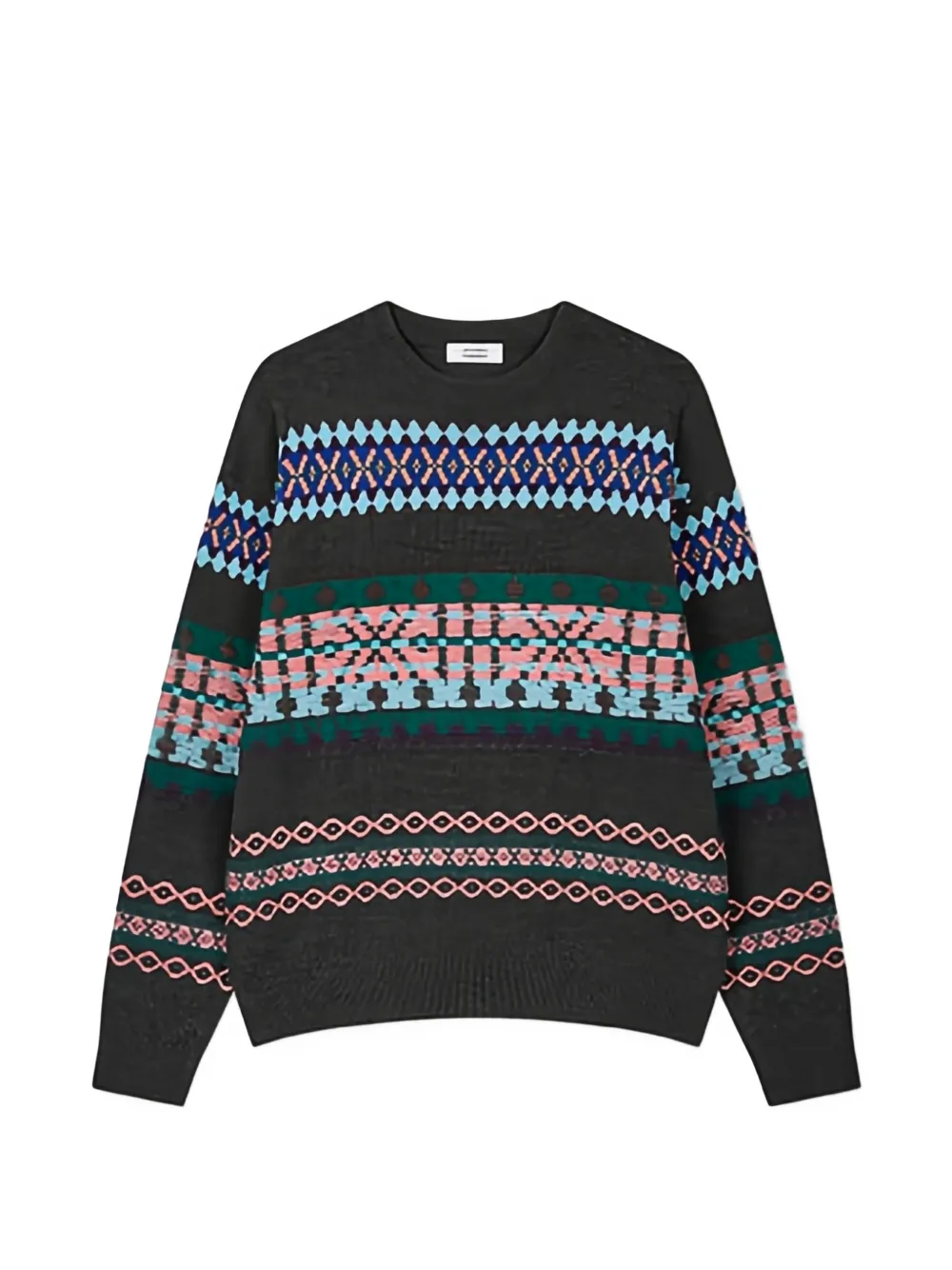 TOMBOY jacquard-knit sweater