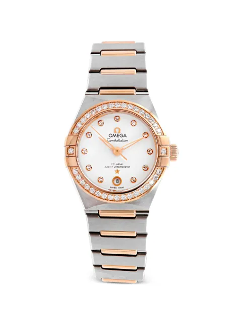 OMEGA Constellation 29mm diamond watch