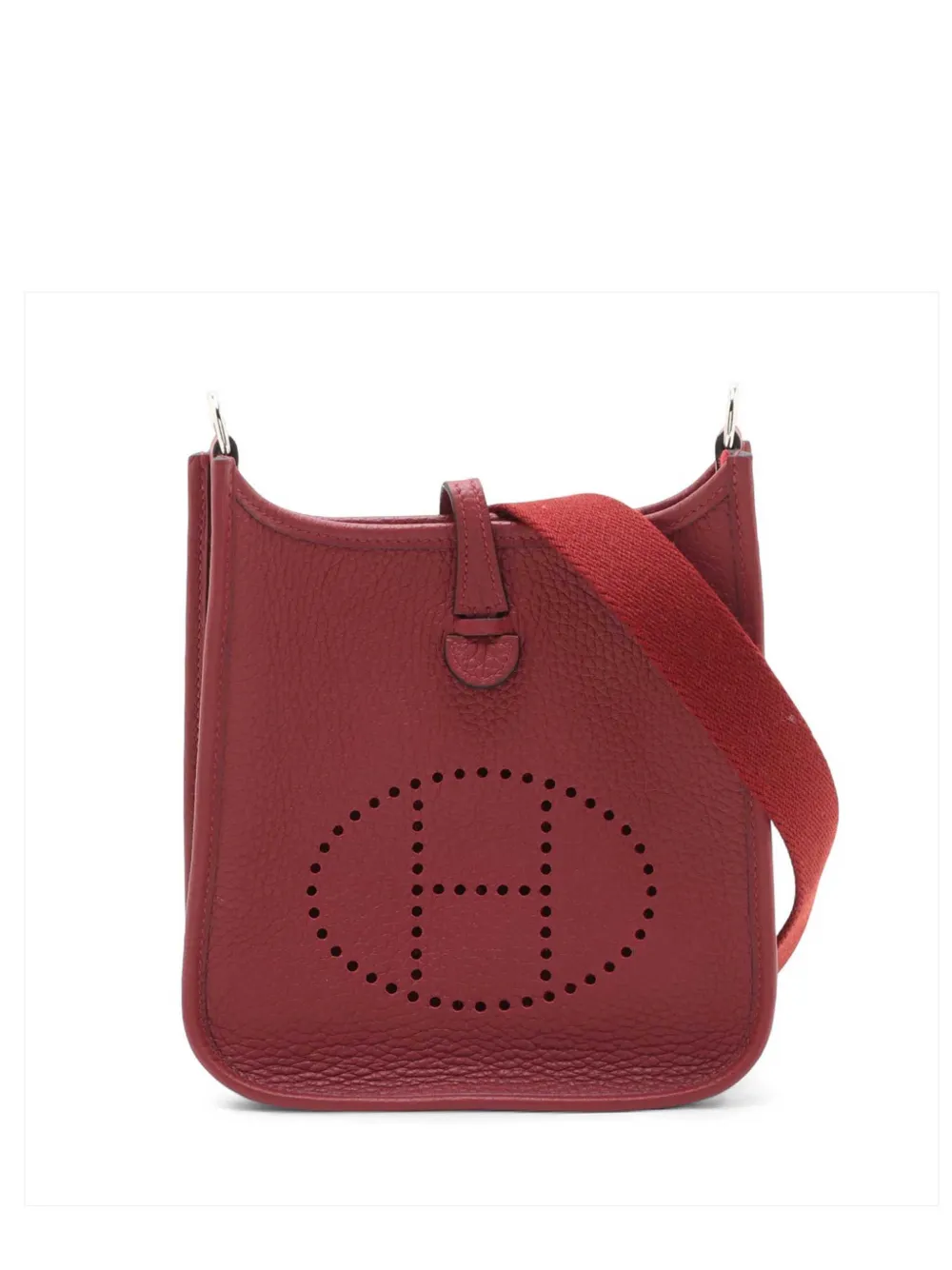 Hermès Pre-Owned 2025 Clemence Evelyne I 16 Amazone crossbody bag - Rosso