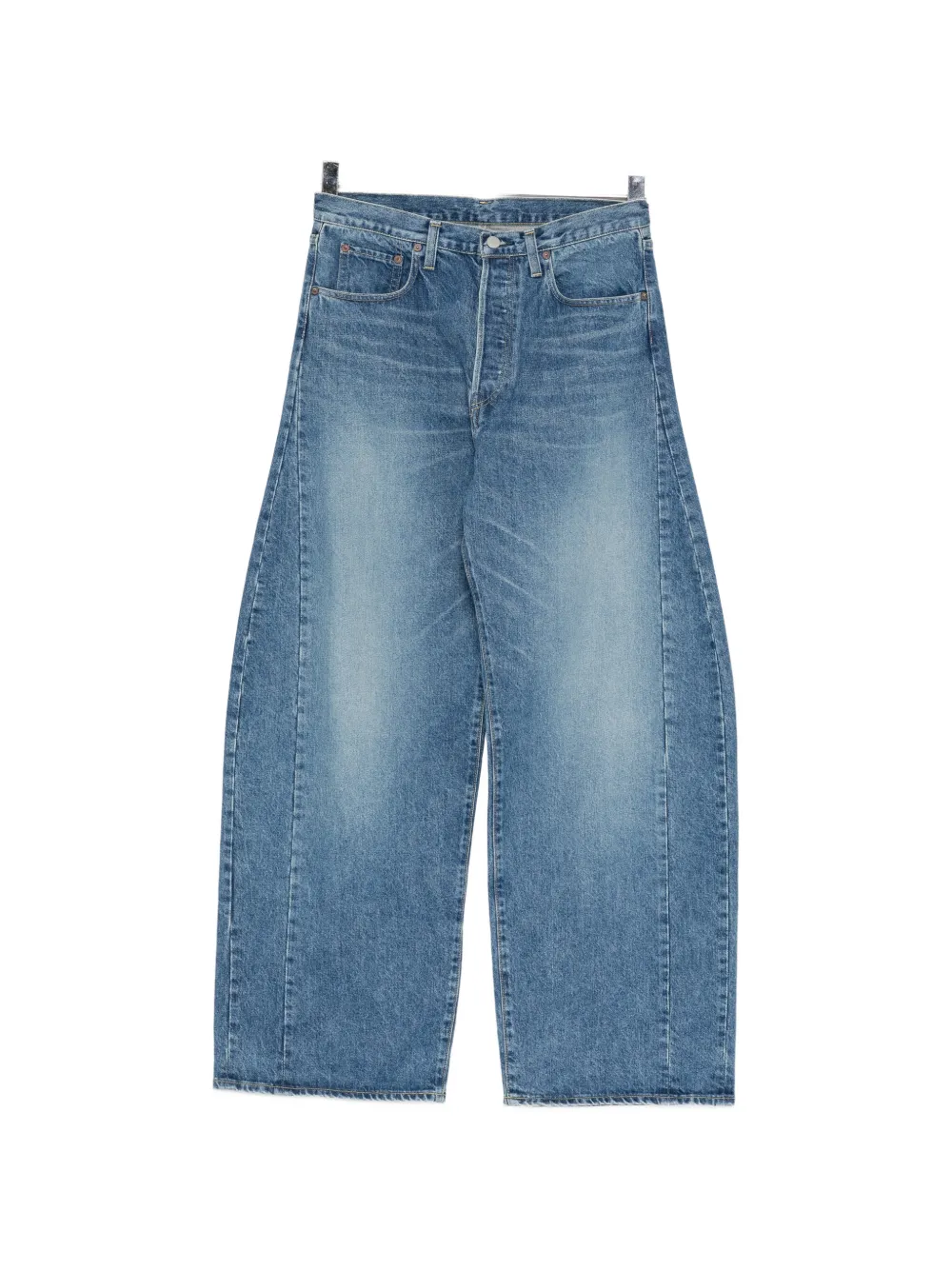ssstein Jeans Deformation a gamba ampia - Blu