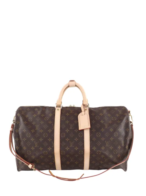 Louis Vuitton Pre-Owned 2003 Monogram Keepall Bandouliere 55 travel bag