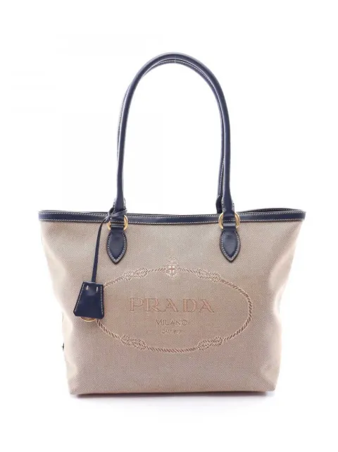 Prada Pre-Owned 2013-2026 Canapa tote bag