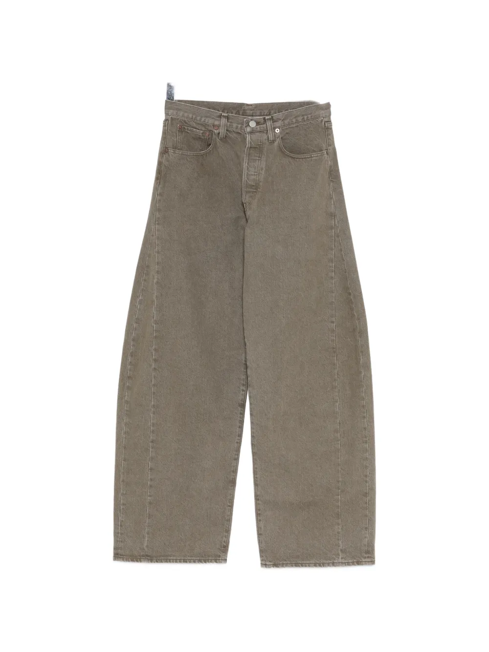 ssstein Jeans Deformation a gamba ampia - Toni neutri