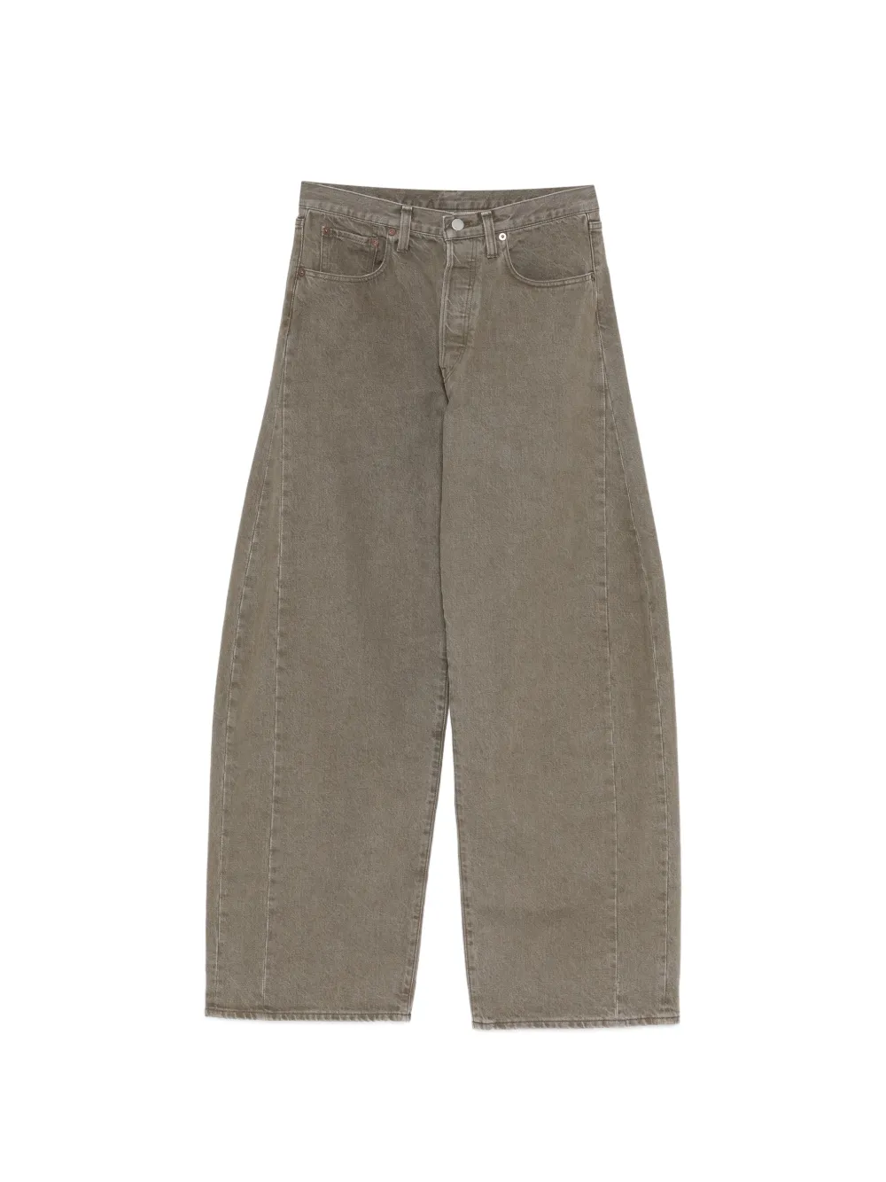 ssstein deformation wide-leg jeans