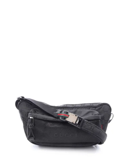Gucci Pre-Owned 2000-2015 GG Nylon Web belt bag