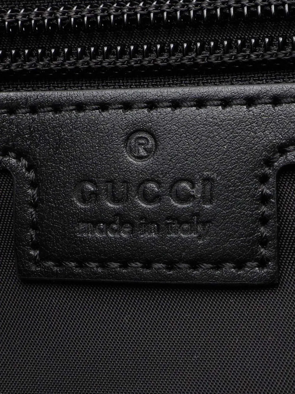 Gucci Pre-Owned 2000-2015 GG Nylon Web heuptas Zwart