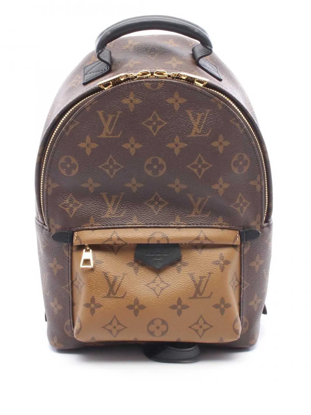 Louis Vuitton Pre-Owned 2019 Monogram Palm Springs PM rugzak Bruin