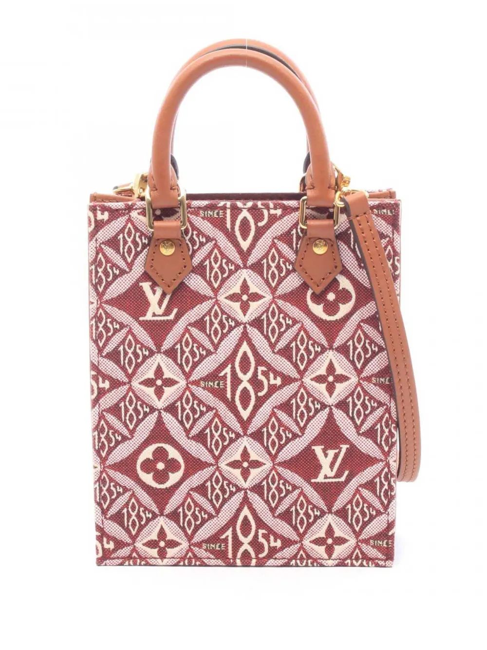 Louis Vuitton Pre-Owned 2020 Since 1854 Petit Sac Plat Satchel-Tasche - Rot