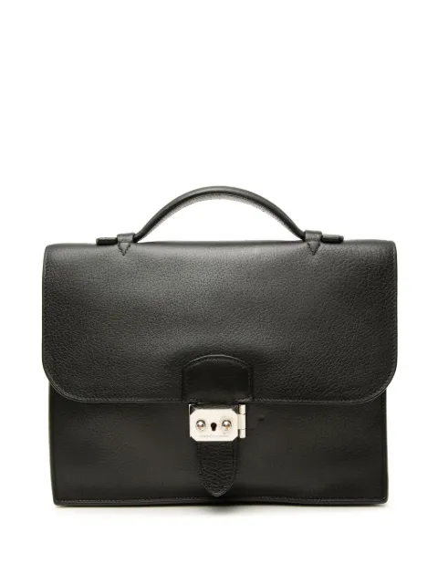 Hermès Pre-Owned 2022 Clemence Sac a Depeches 27 business bag
