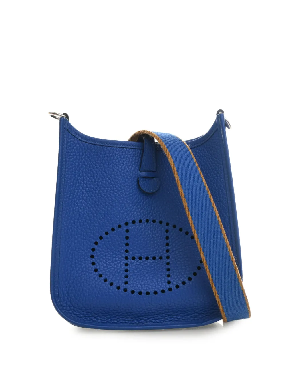 Hermès Pre-Owned 2018 Clemence Evelyne I TPM 16 crossbody bag - Blu