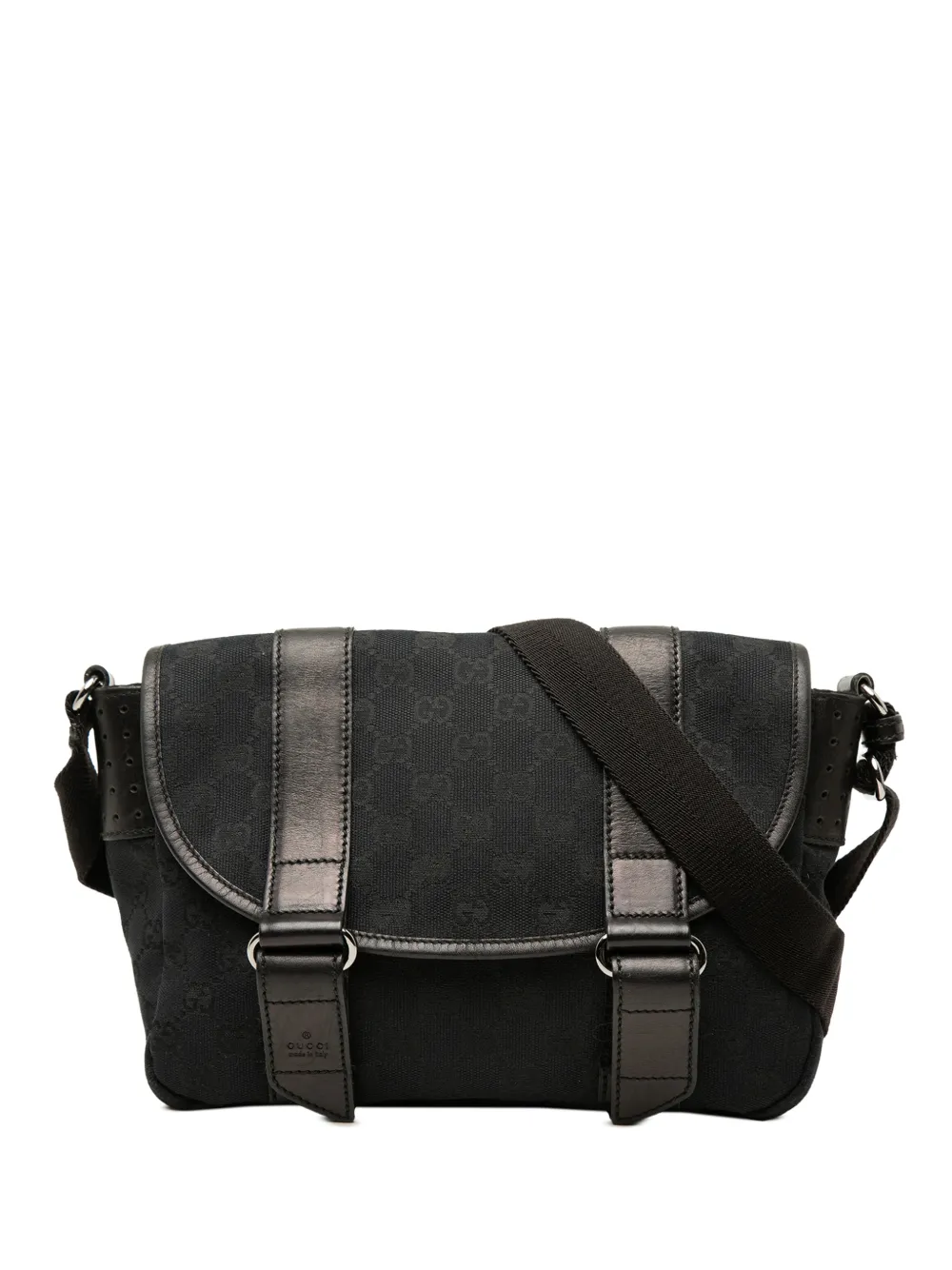 Gucci Pre-Owned 2000-2015 GG Canvas crossbody bag - Nero
