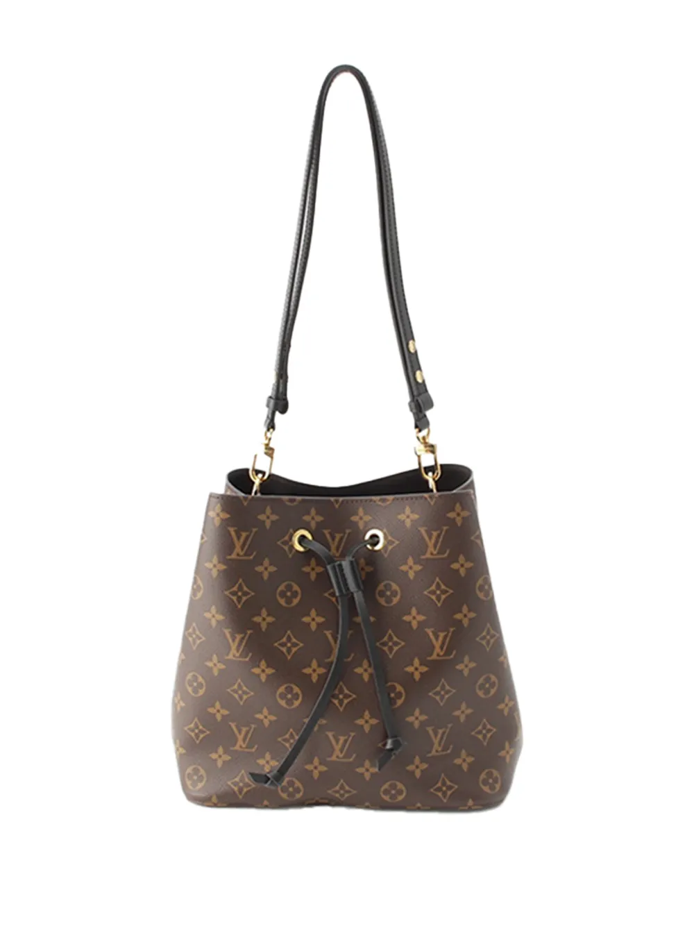 Louis Vuitton Pre-Owned 2017-2026 Monogram Neonoe MM bucket bag - Marrone