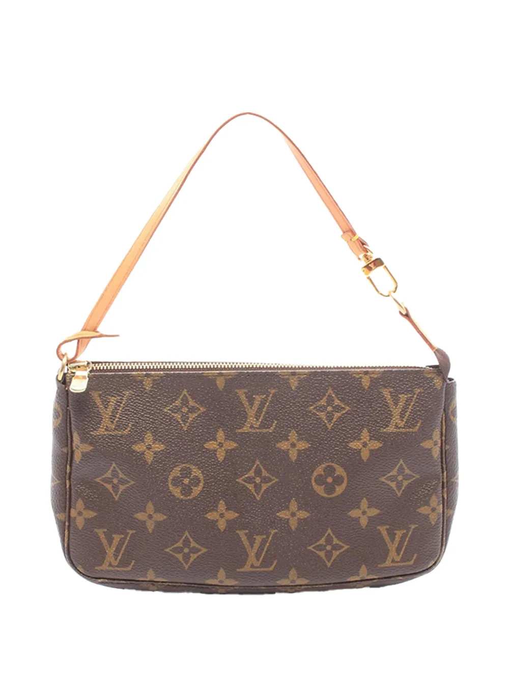 Louis Vuitton Pre-Owned 2001 Monogram Pochette Accessoires Schultertasche - Braun