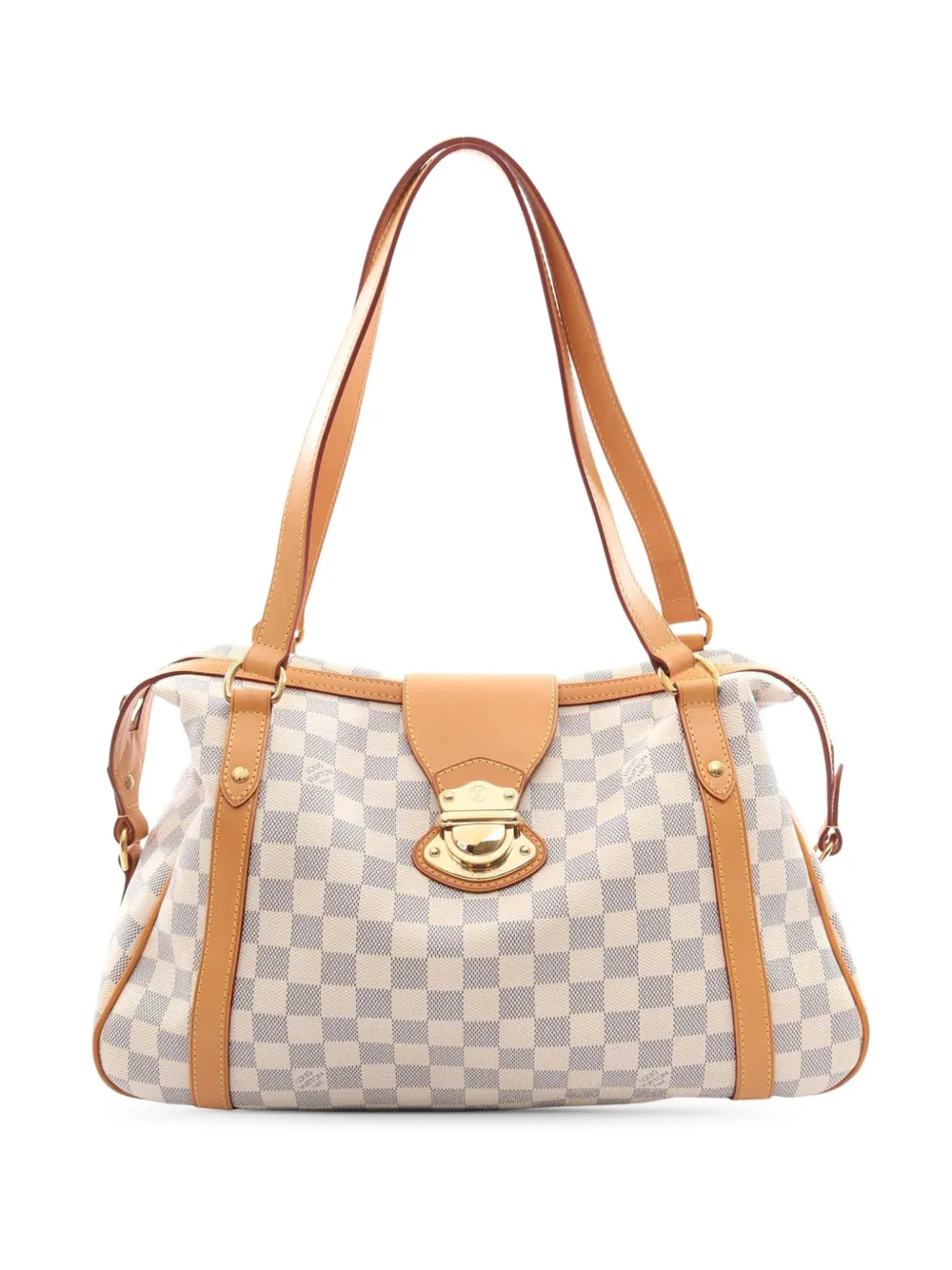 Louis Vuitton Pre-Owned 2010 Damier Azur Stresa PM shoulder bag - Bianco
