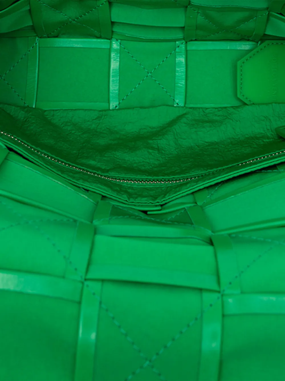 Bottega Veneta Pre-Owned 2012-2026 Nappa Intrecciato Cassette crossbodytas Groen