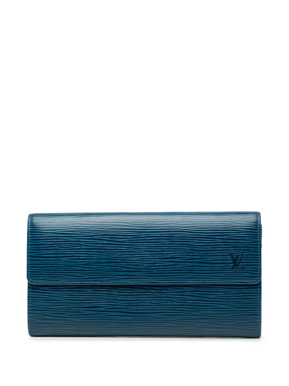 Louis Vuitton Pre-Owned 1996 Epi Sarah Wallet lange portemonnee Blauw