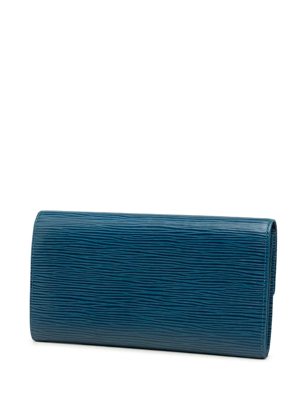 Louis Vuitton Pre-Owned 1996 Epi Sarah Wallet lange portemonnee Blauw