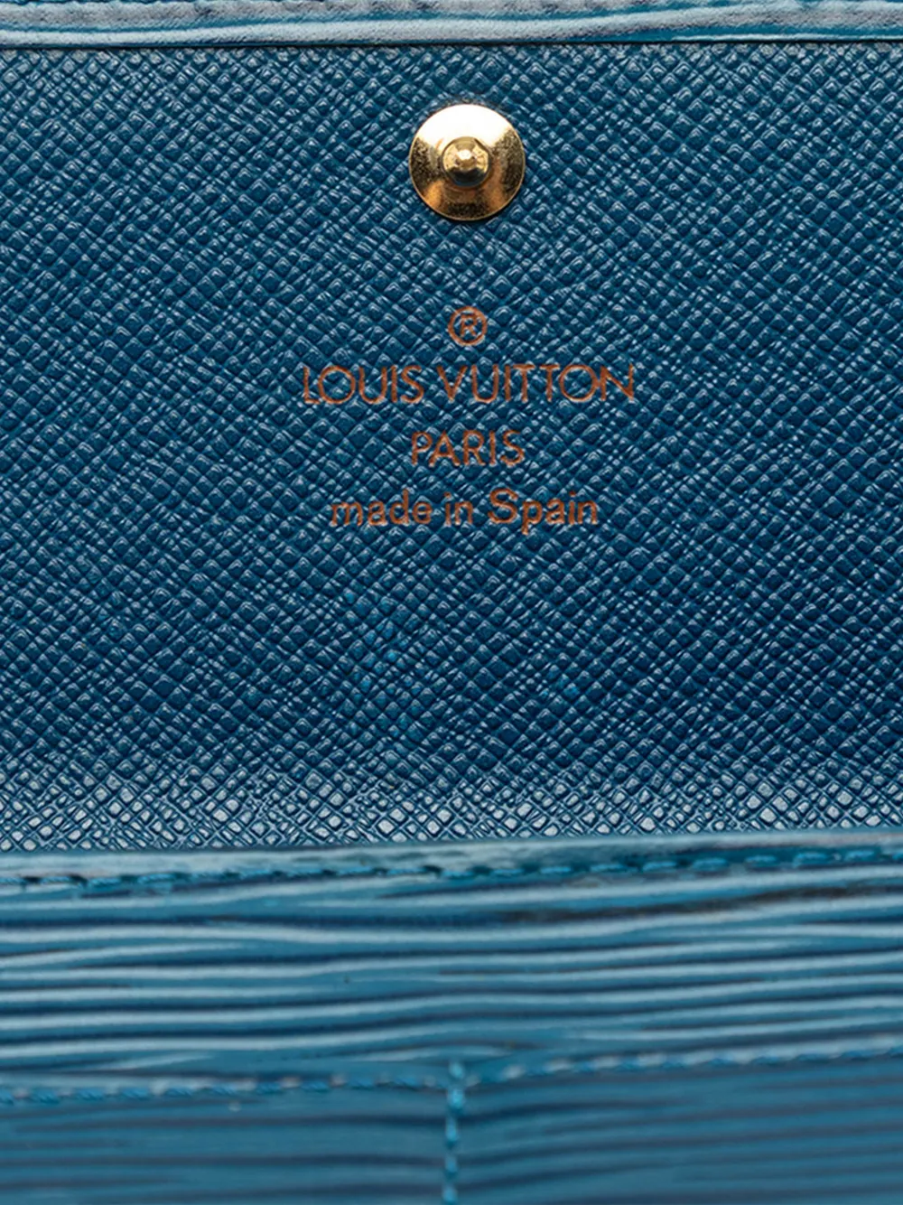 Louis Vuitton Pre-Owned 1996 Epi Sarah Wallet lange portemonnee Blauw