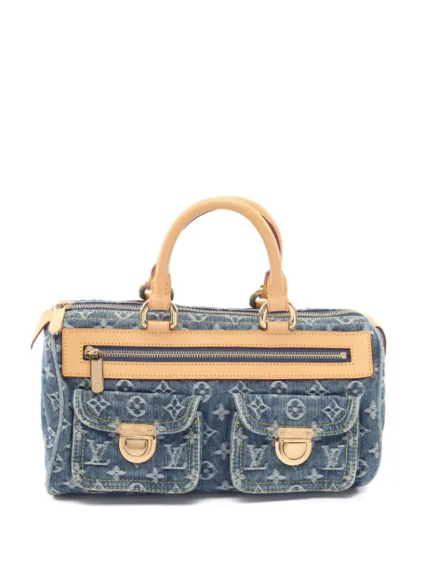 Louis Vuitton Pre-Owned 2005 Monogram Denim Neo Speedy 30 boston bag