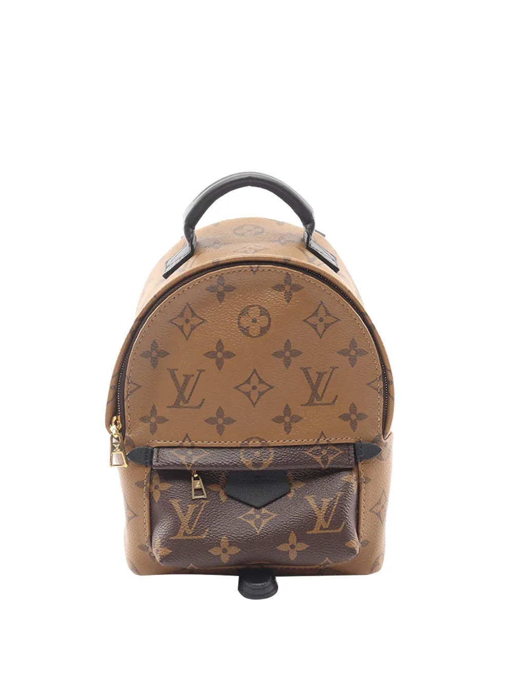 Louis Vuitton Pre-Owned 2019 Monogram Reverse Mini Palm Springs backpack - Marrone